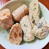 ●簡単BONIQ♪鶏挽肉サラダチキンスティック2種